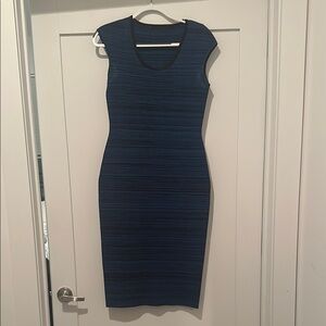 Blue Bodycon Dress